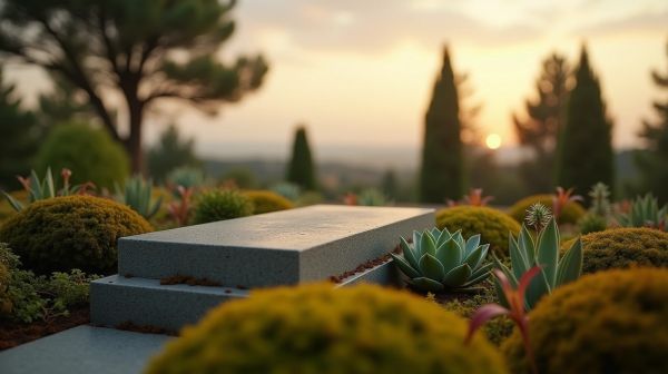 Pourquoi choisir des plantes pour cimetière sans entretien