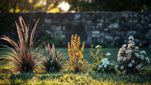 Top 5 plantes hors entretien idéales pour embellir un cimetière