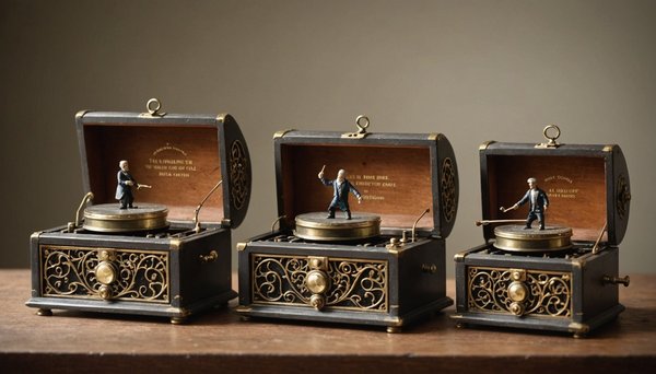 Les boîtes à musique : des mélodies pour tous les âges